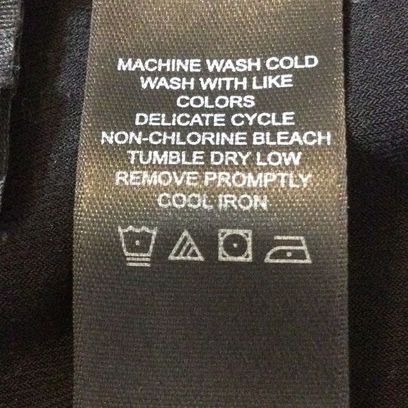 M Axcess black A-line panel stretch skirt - Picture 12 of 12